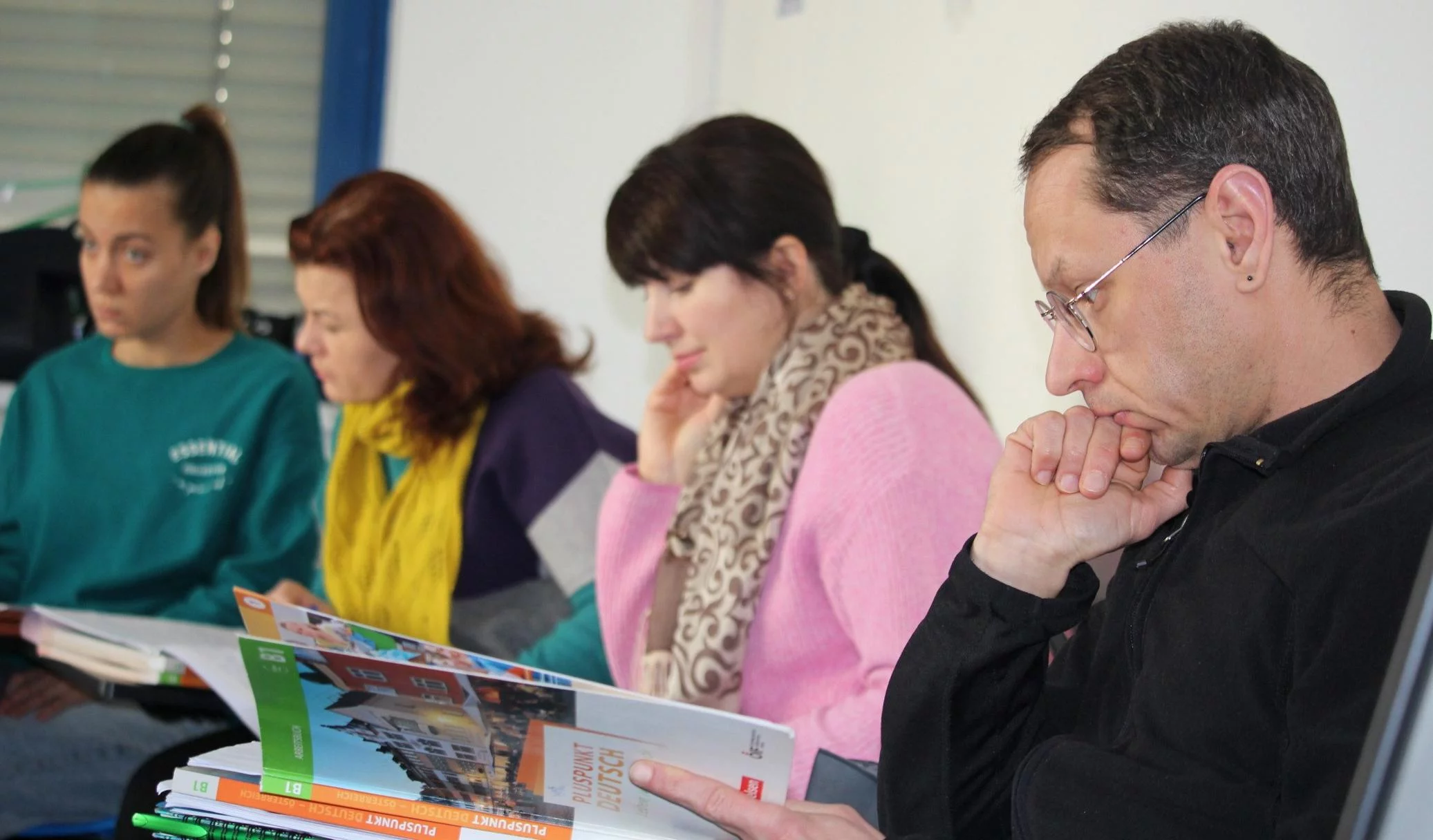 Igor auf dem Weg zur Schule