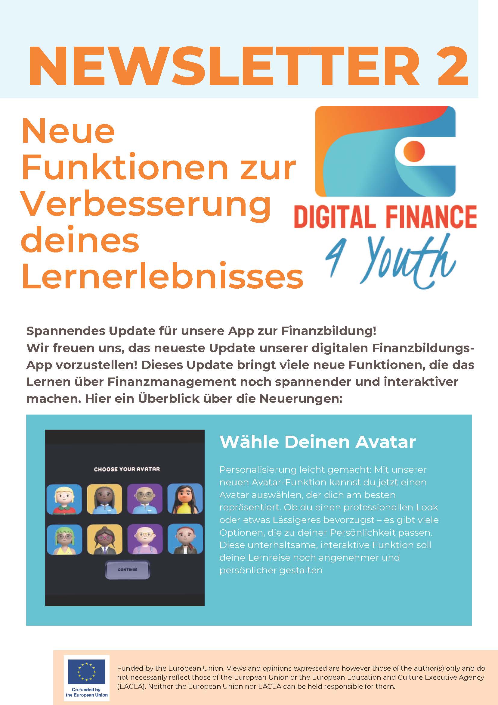 der Newsletter von Digital Finance 4 Youth